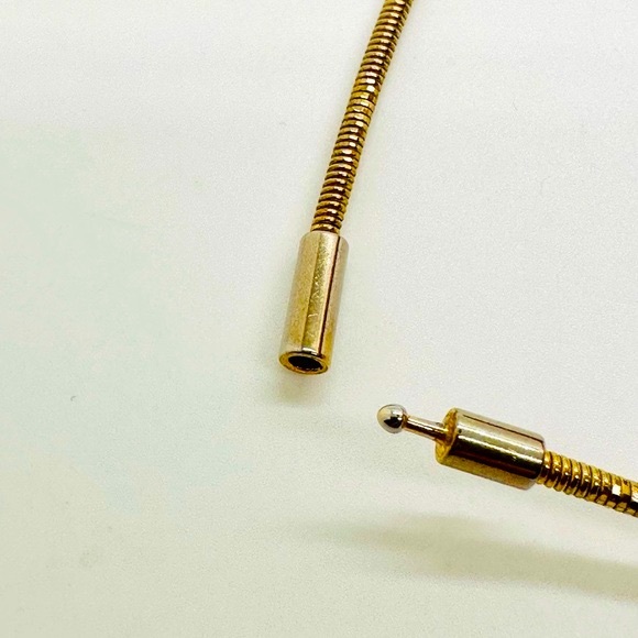 Vintage abstract heliotrope pendant necklace - Picture 12 of 13